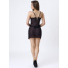 Livco Corsetti Fashion - Zoe Lc 20202 Babydoll + String Noir L/Xl